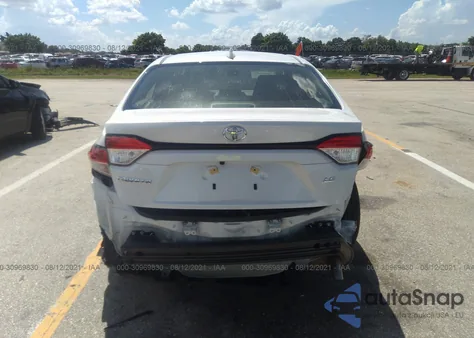 2021 Toyota Corolla Le из США, поврежденный, VIN JTDEPMAE2MJ162974